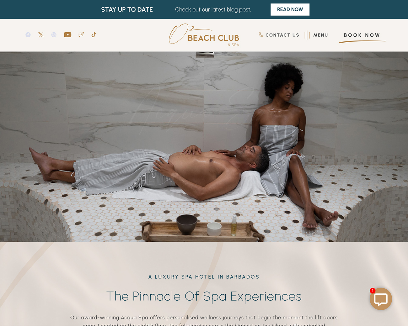 Acqua Spa at O2 Beach Club