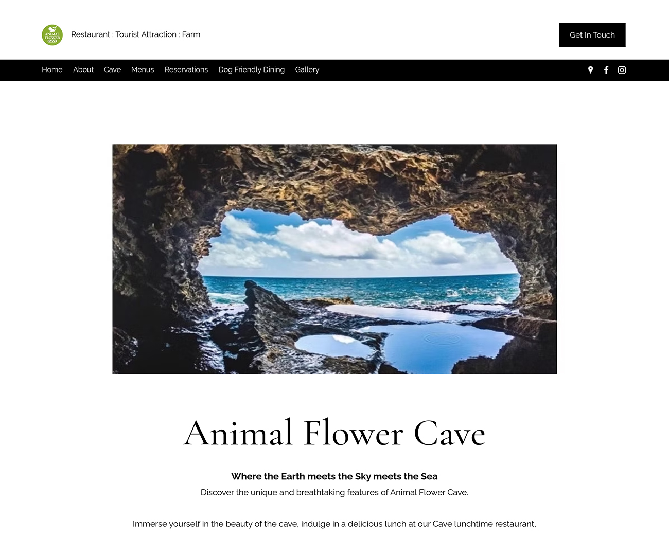 Animal Flower Cave & Restaurant