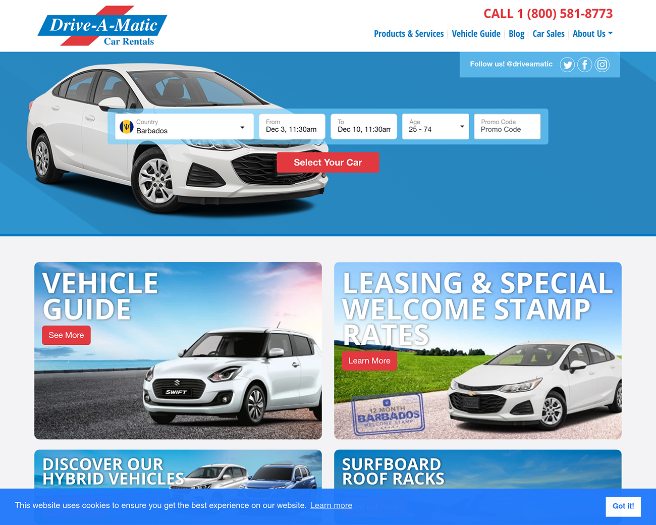 Drive-A-Matic Car Rentals