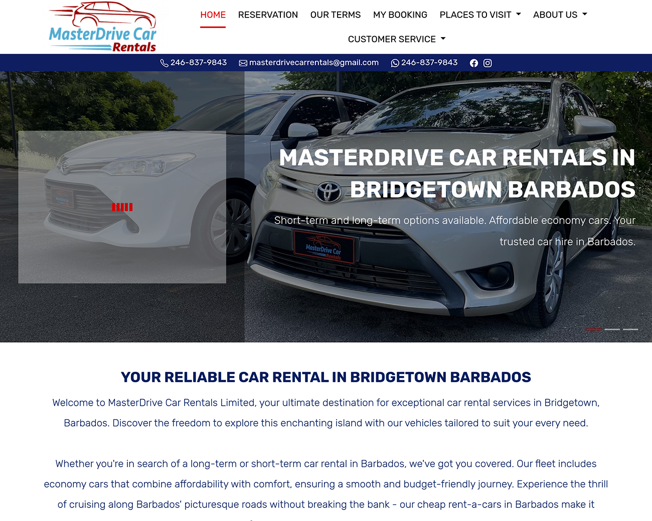 MasterDrive Car Rentals